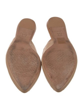 Tory Burch Leather Mules