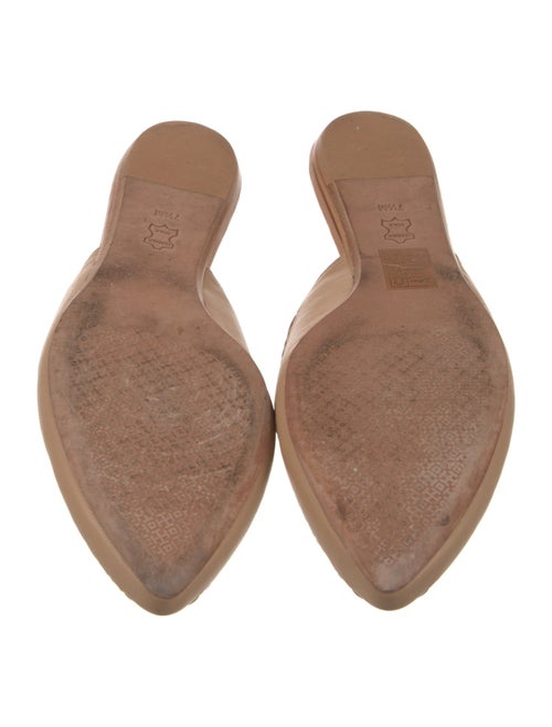 Tory Burch Leather Mules