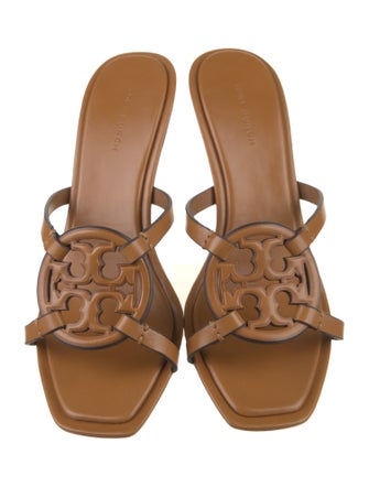 Tory Burch Leather Mules