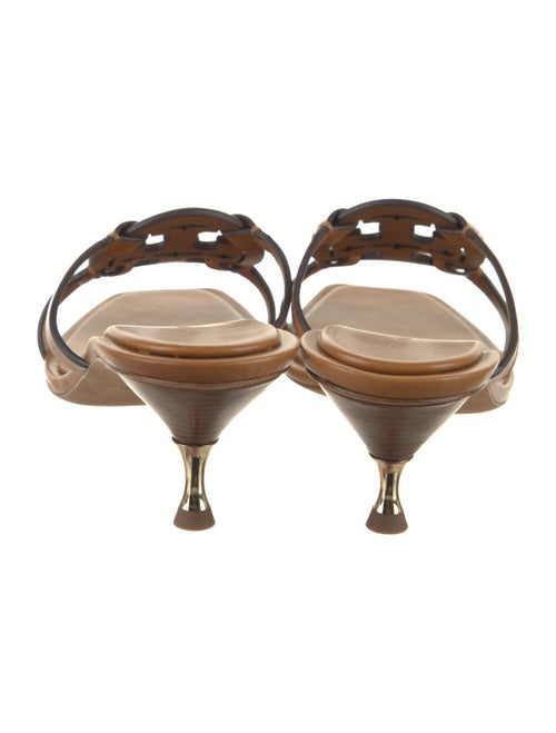 Tory Burch Leather Mules