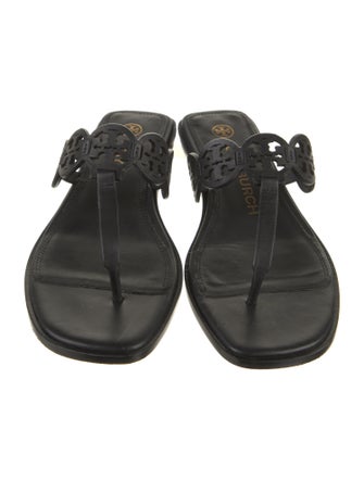 Tory Burch Leather Mules