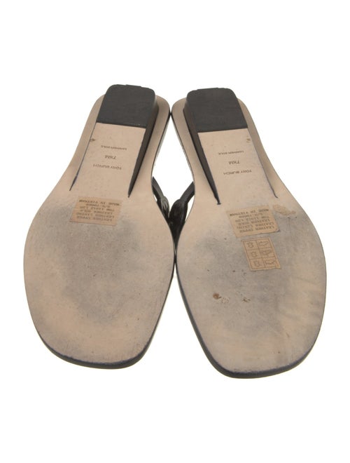 Tory Burch Leather Mules