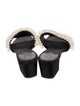 Tory Burch Satin Beaded Accents Slides
