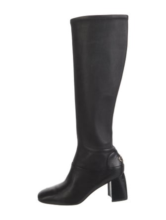 Tory Burch Leather Riding Boots