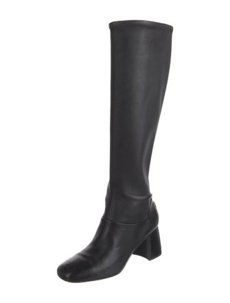 Tory Burch Leather Riding Boots