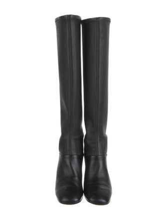 Tory Burch Leather Riding Boots