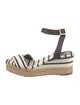 Tory Burch Canvas Printed Espadrilles