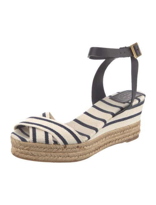 Tory Burch Canvas Printed Espadrilles