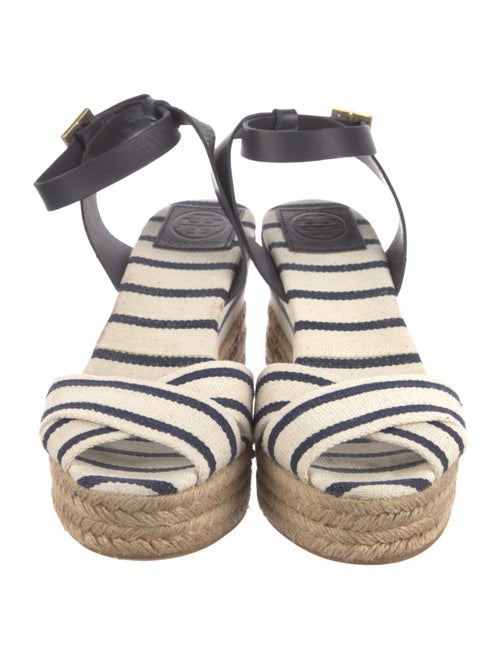 Tory Burch Canvas Printed Espadrilles