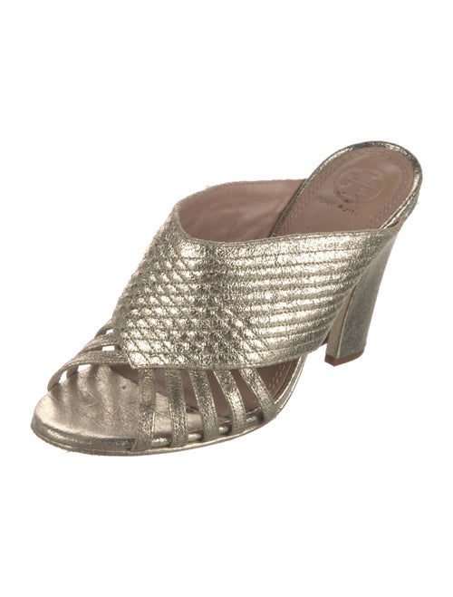 Tory Burch Leather Slides