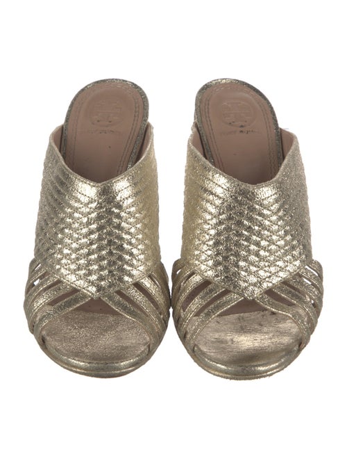 Tory Burch Leather Slides