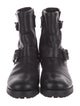 Tory Burch Leather Moto Boots