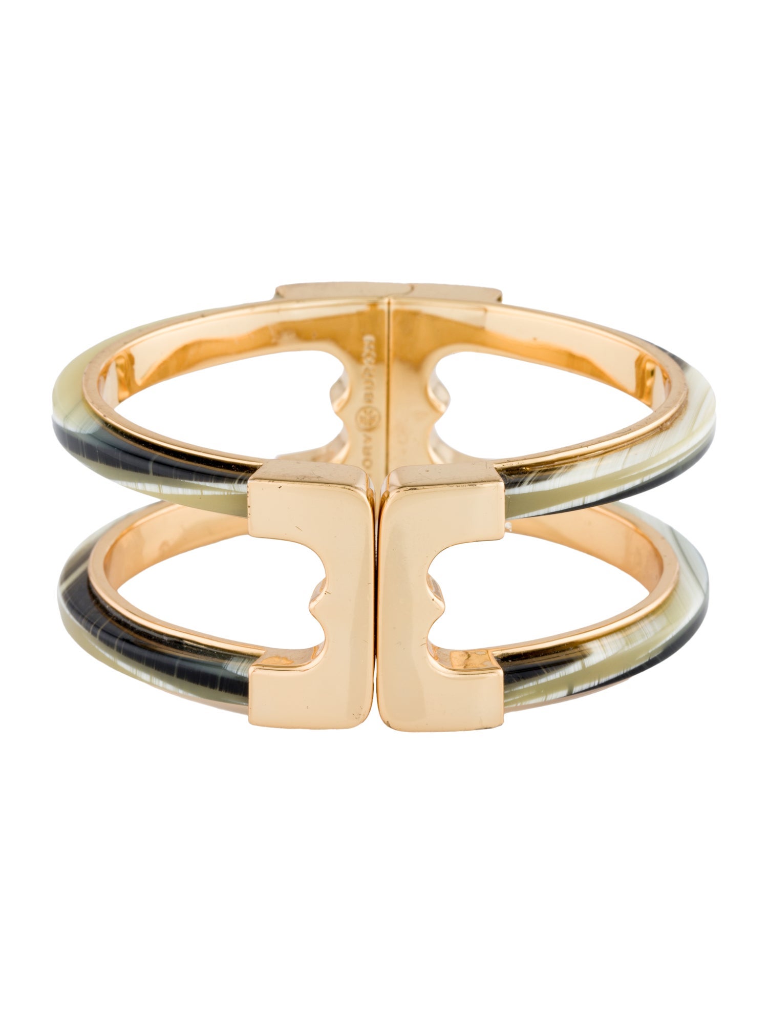 Tory Burch Resin Cuff Bracelet