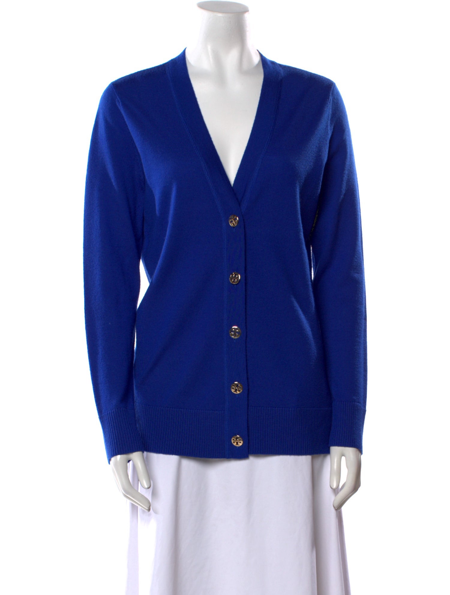 Tory Burch Merino Wool V-Neck Sweater