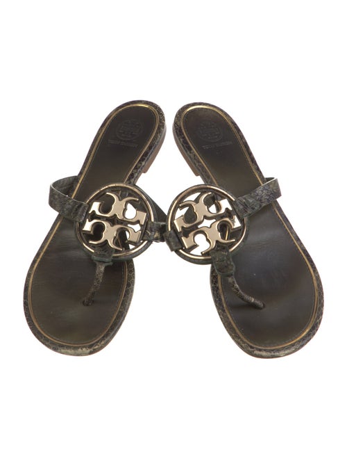 Tory Burch Leather Slides