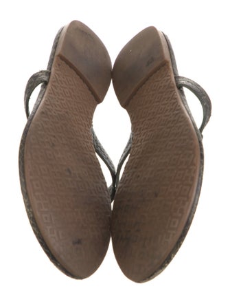 Tory Burch Leather Slides