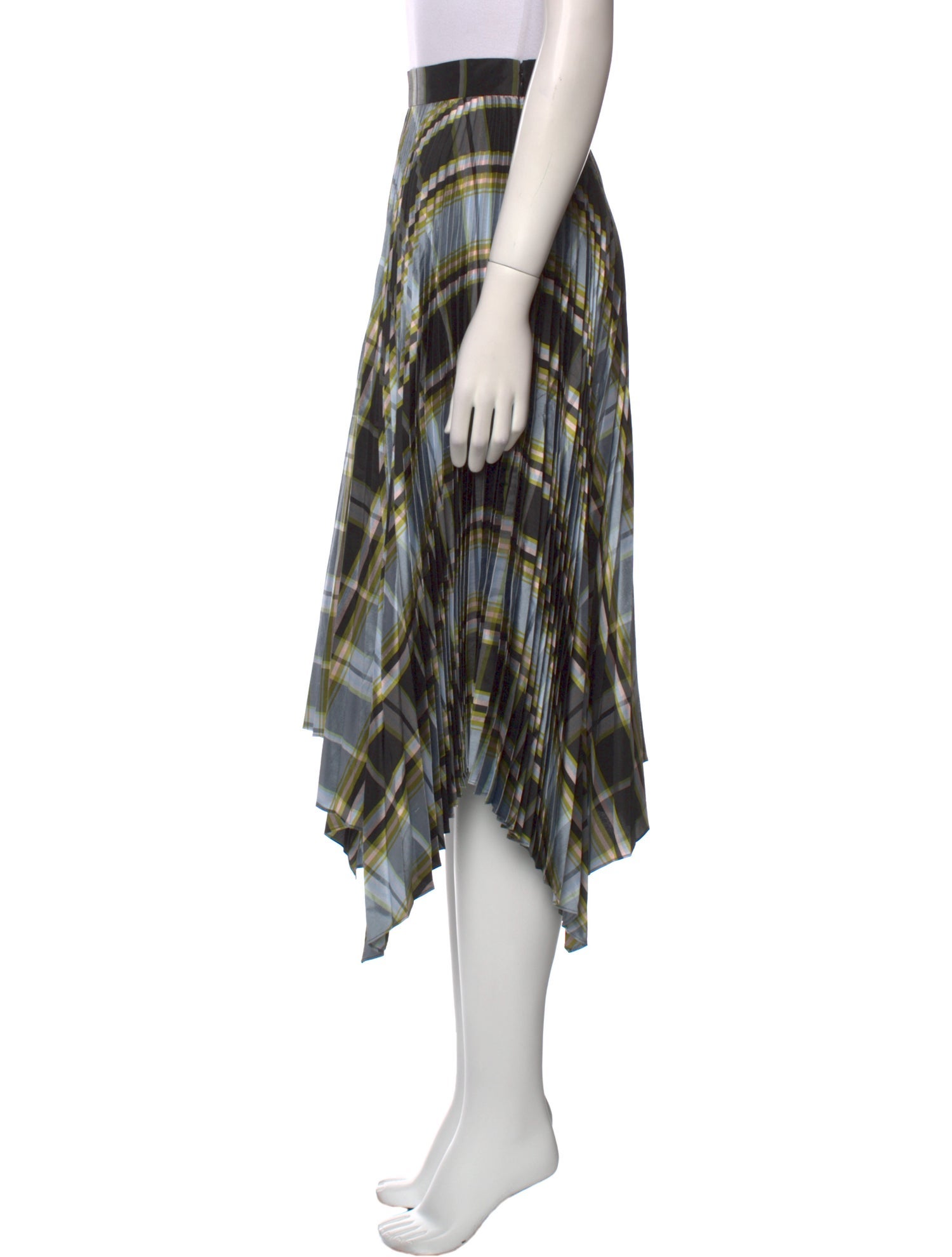 Tory Burch Silk Midi Length Skirt