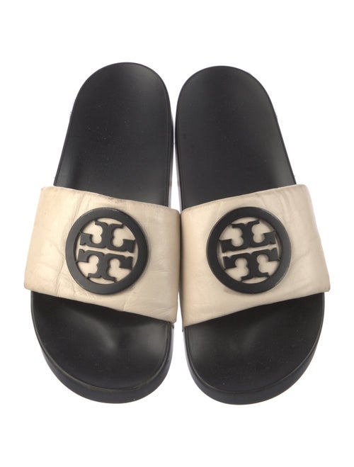 Tory Burch Leather Slides