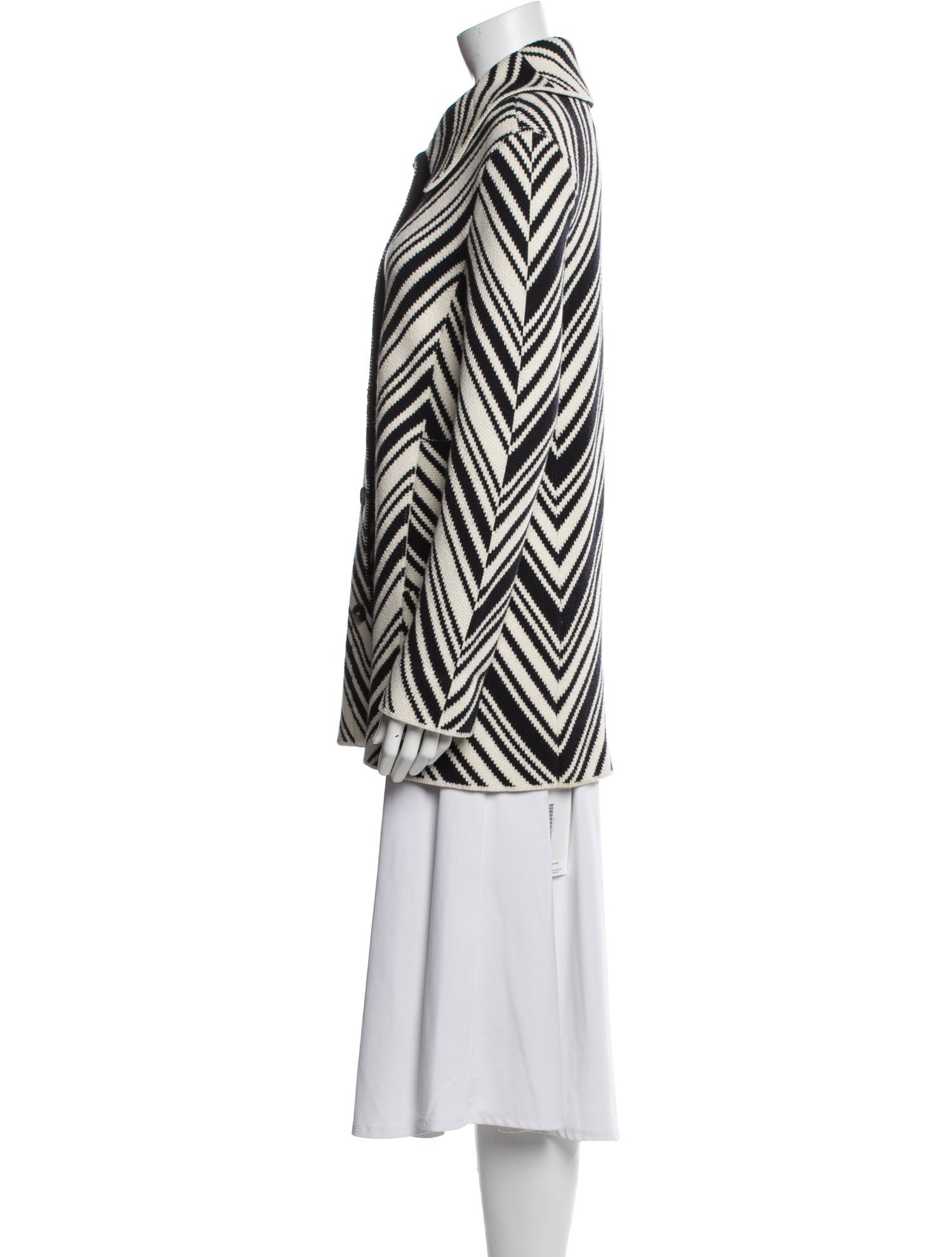 Tory Burch Striped Coat