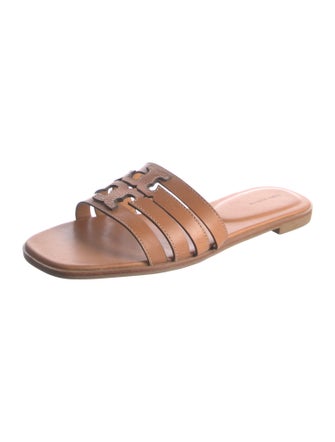 Tory Burch Leather Slides