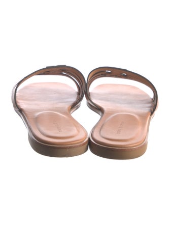 Tory Burch Leather Slides