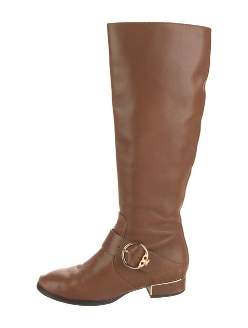 Tory Burch Leather Riding Boots