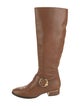 Tory Burch Leather Riding Boots