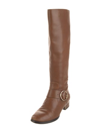 Tory Burch Leather Riding Boots