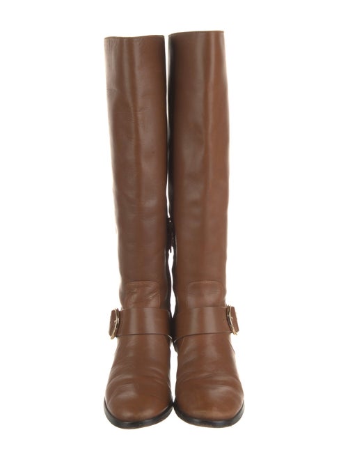 Tory Burch Leather Riding Boots