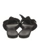 Tory Burch Suede Bow Accents Slides
