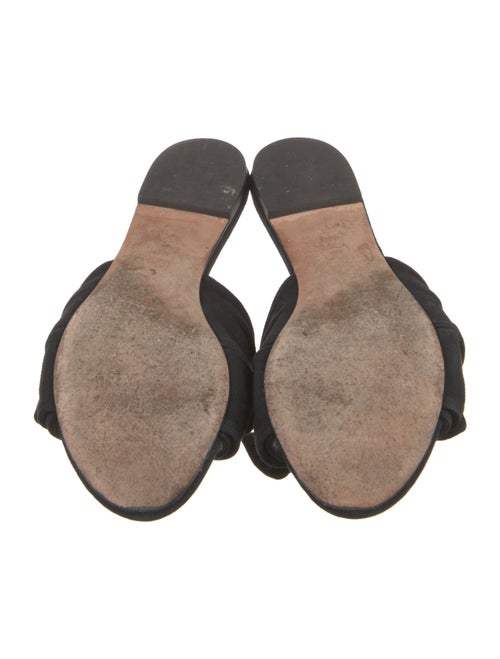 Tory Burch Suede Bow Accents Slides