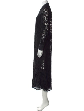 Tory Burch Lace Pattern Long Dress