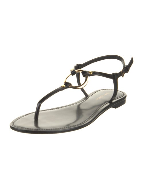 Tory Burch Leather T-Strap Sandals