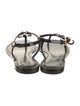 Tory Burch Leather T-Strap Sandals