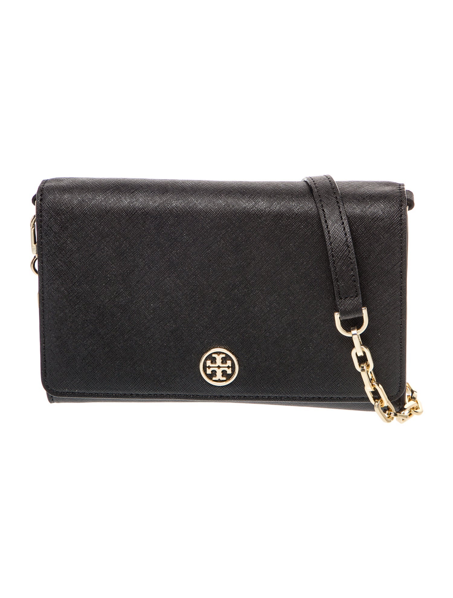 Tory Burch Saffiano Leather Evening Bag