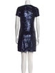 Tory Burch Crew Neck Mini Dress