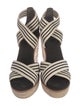 Tory Burch Canvas Striped Espadrilles