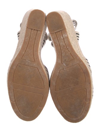 Tory Burch Canvas Striped Espadrilles