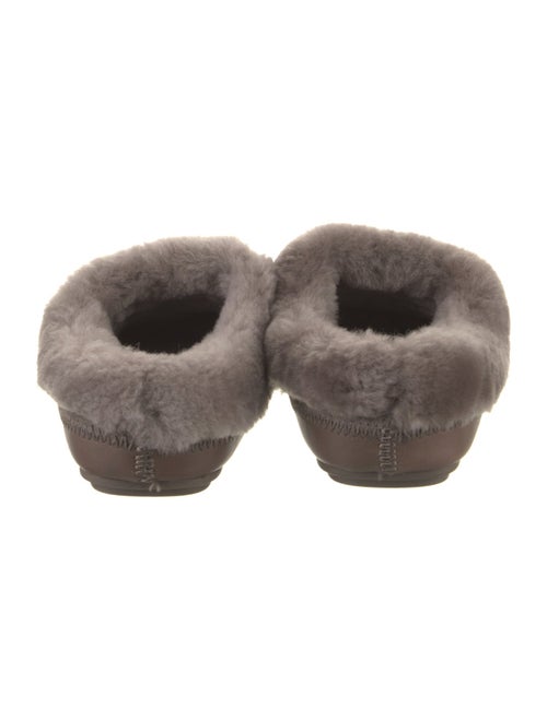 Tory Burch Shearling Lasercut Accents Mules