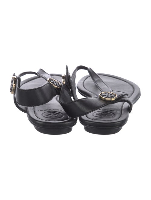 Tory Burch Leather T-Strap Sandals