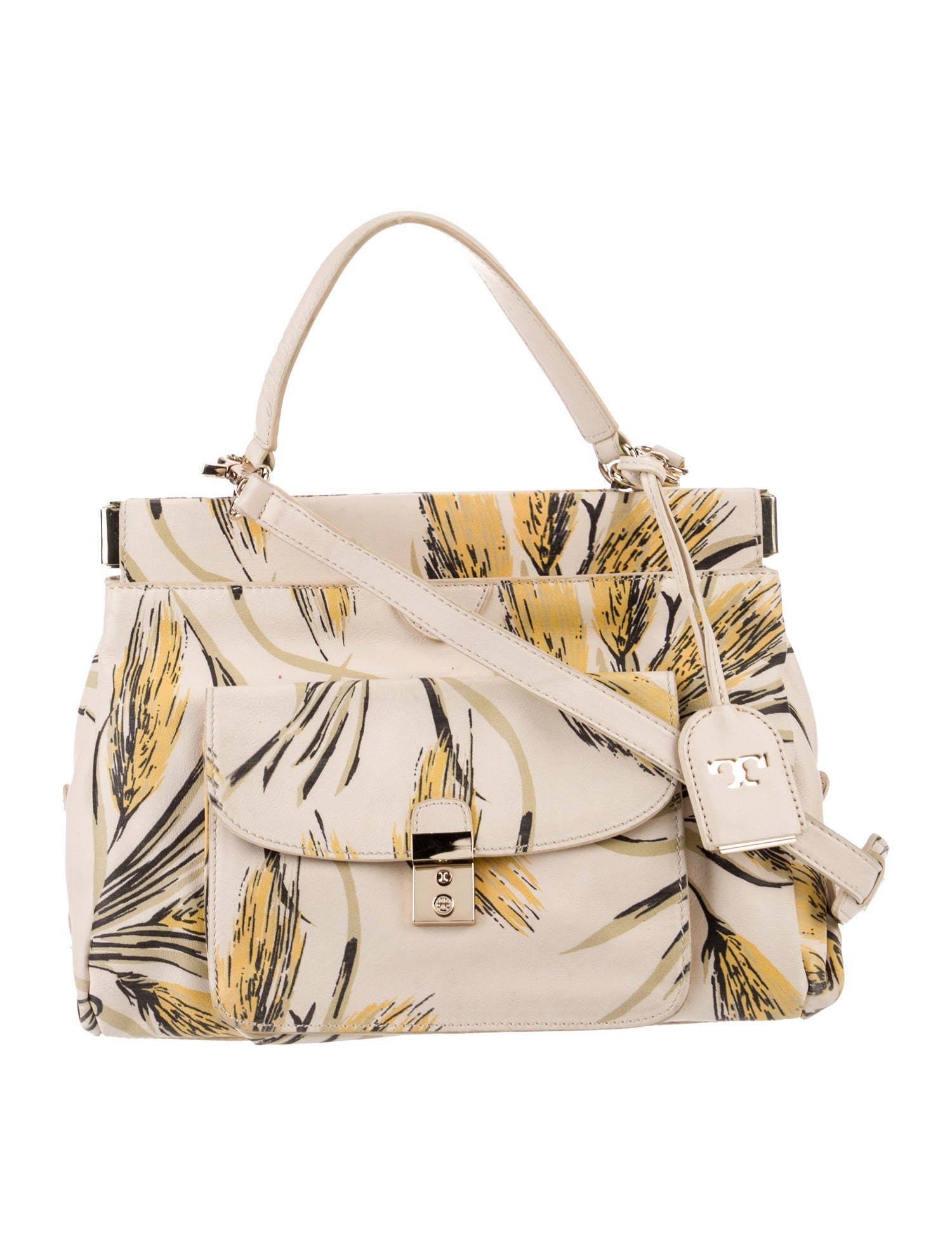 Tory Burch Leather Top Handle Bag