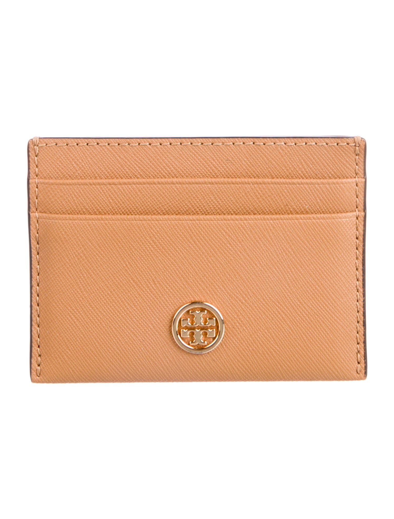 Tory Burch Robinson Leather Card Holder