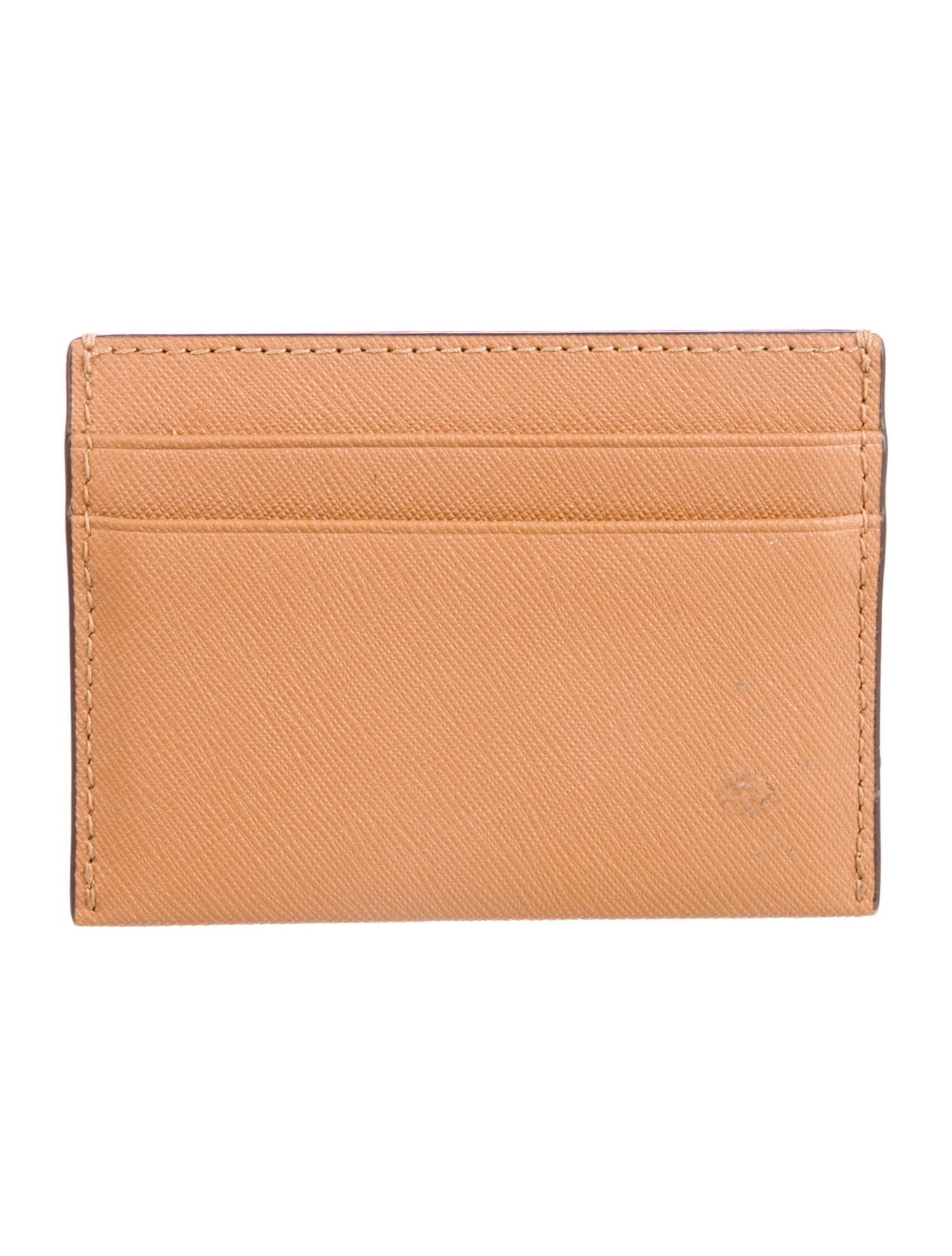 Tory Burch Robinson Leather Card Holder