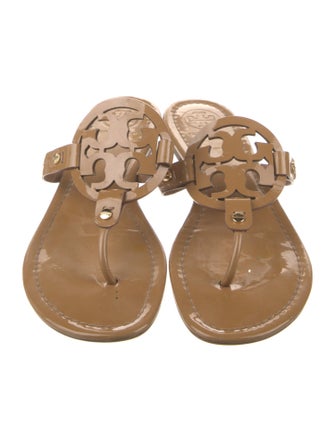 Tory Burch Patent Leather Slides