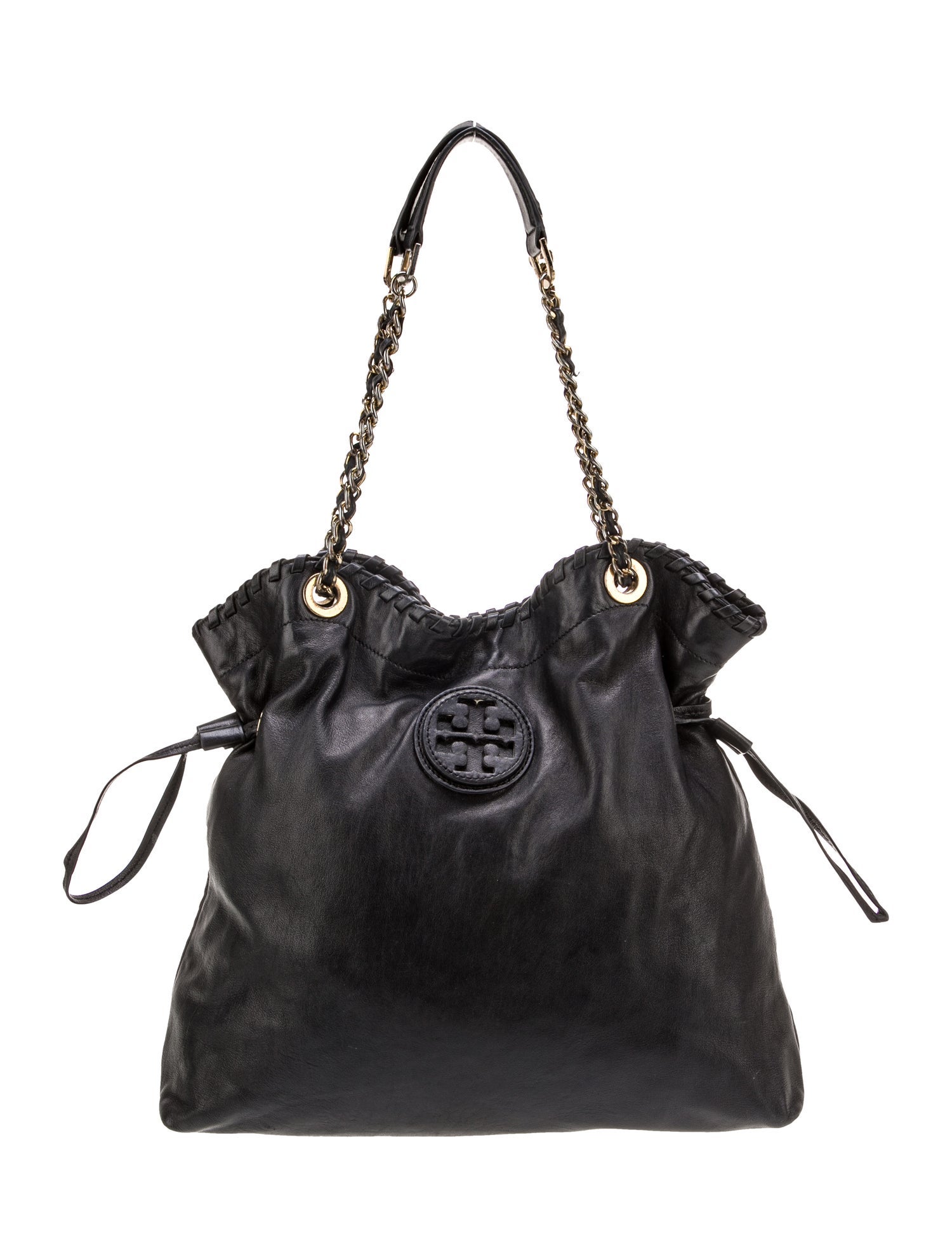 Tory Burch Leather Bucket Bag