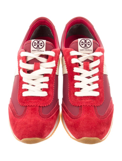 Tory Burch Suede Printed Sneakers