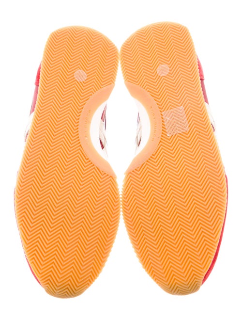 Tory Burch Suede Printed Sneakers