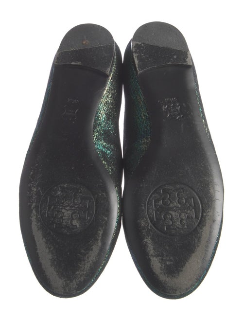 Tory Burch Embroidered Accent Loafers