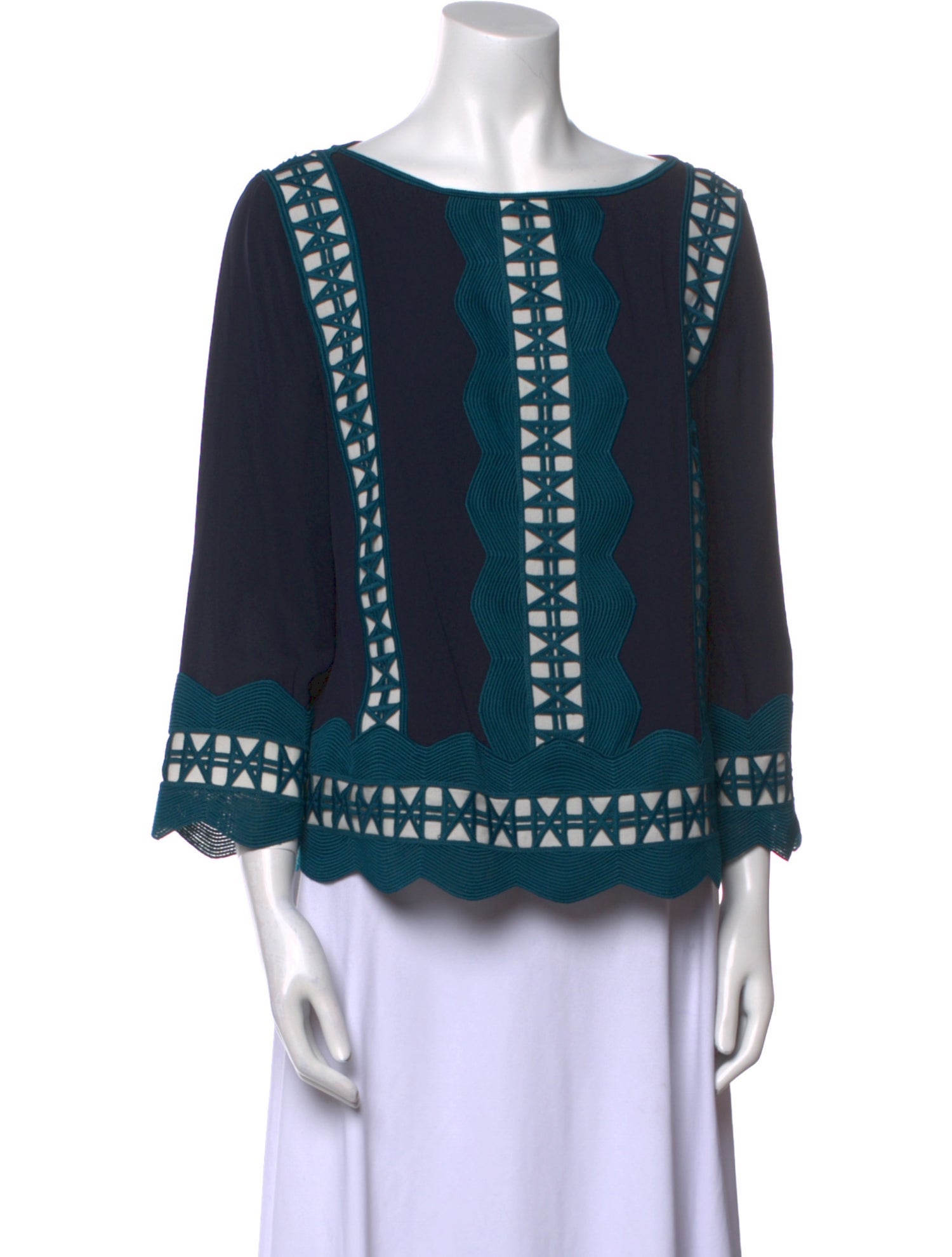 Tory Burch Silk Printed Tunic