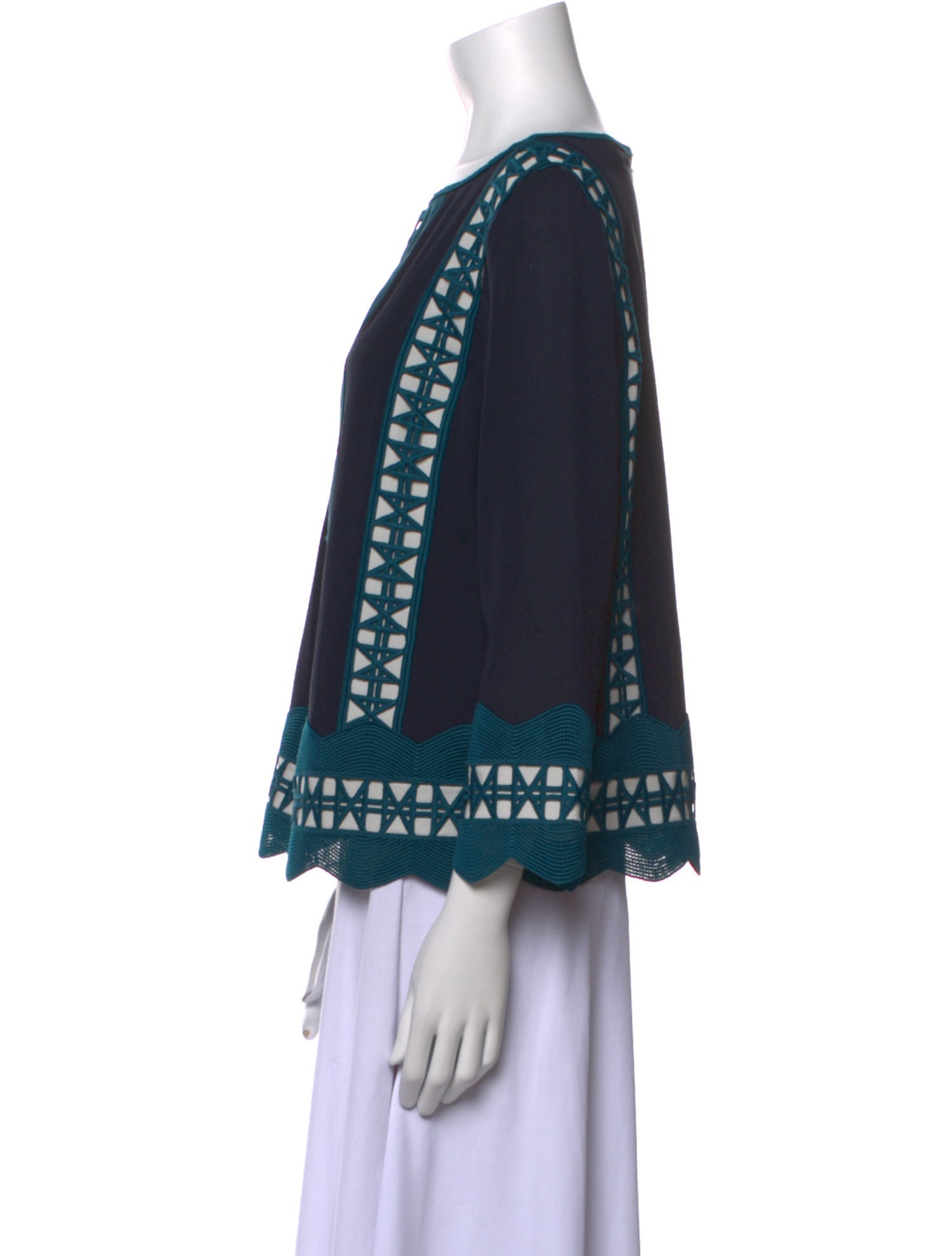 Tory Burch Silk Printed Tunic